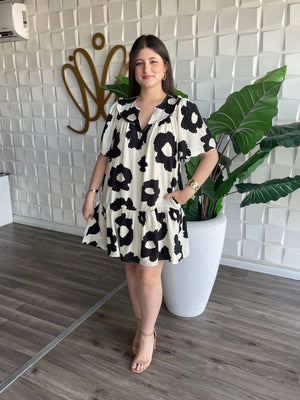 Floral Short Dress