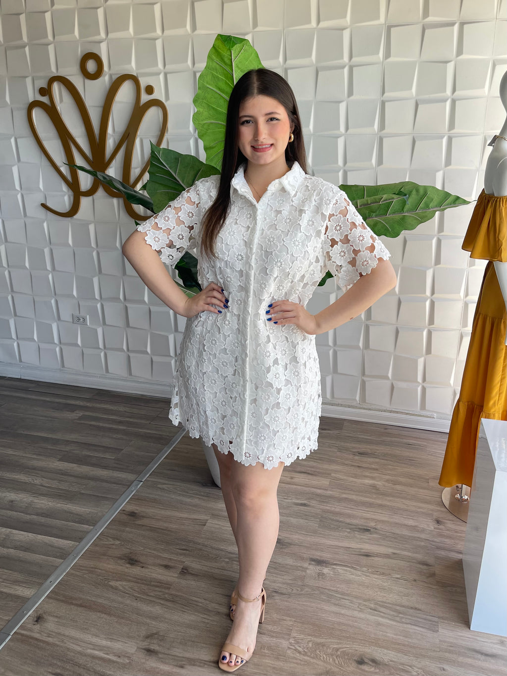White Fashion Dress