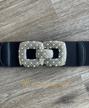 Fashion Pearled Belt
