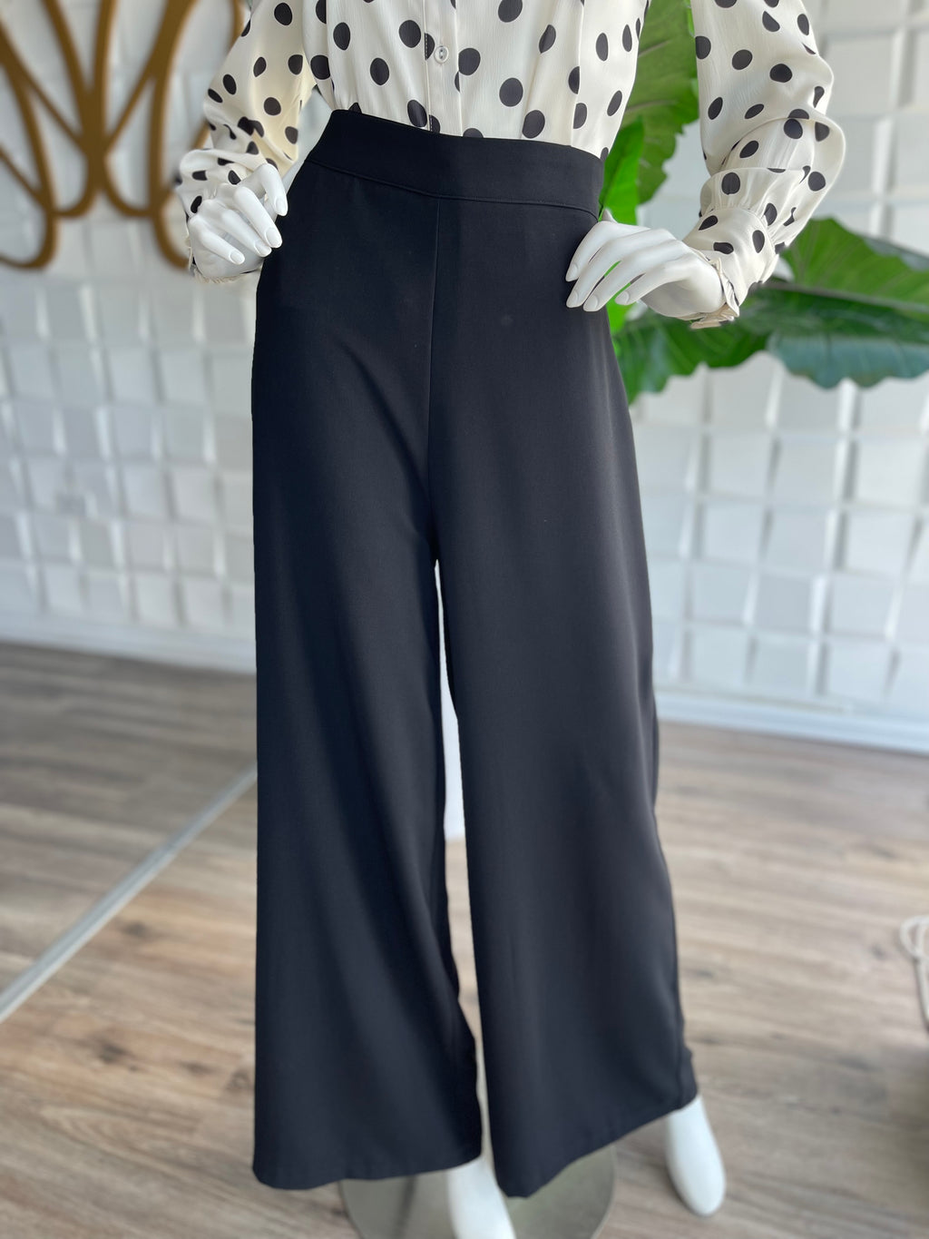 Fashion Black Pants