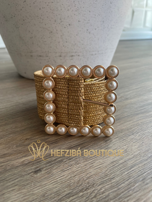 Gold Pearled Belt