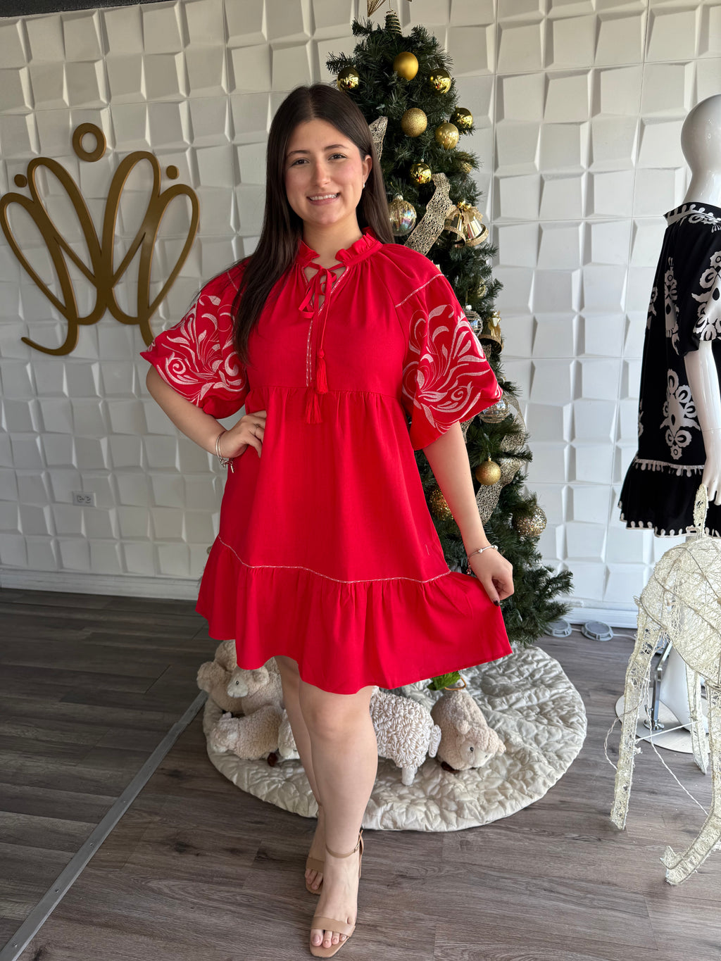 Red Fashion Dress
