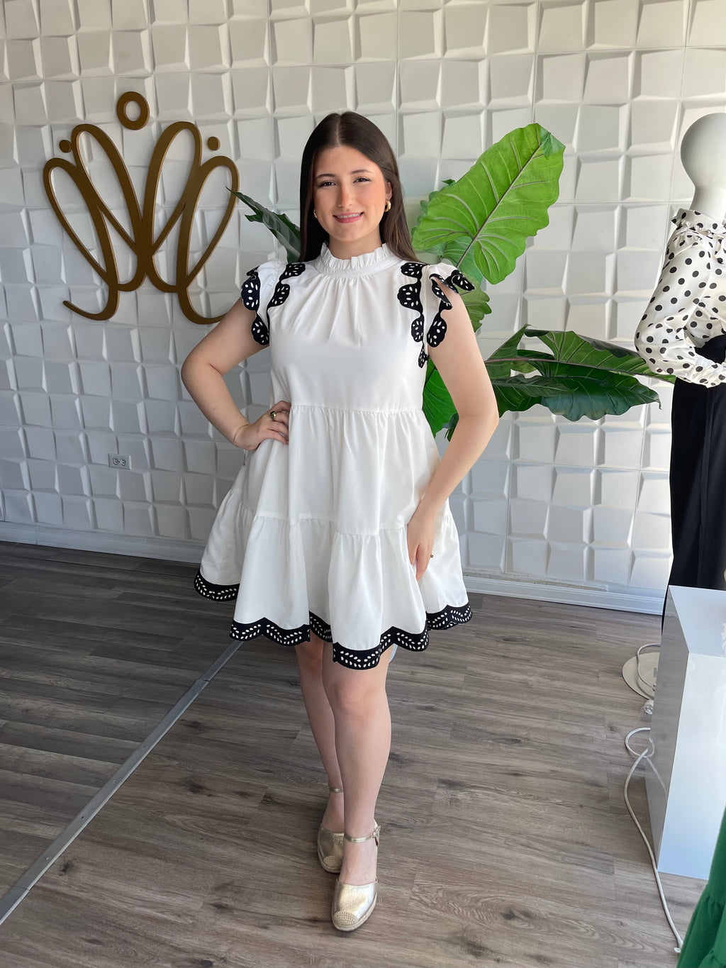 W & B Short Dress