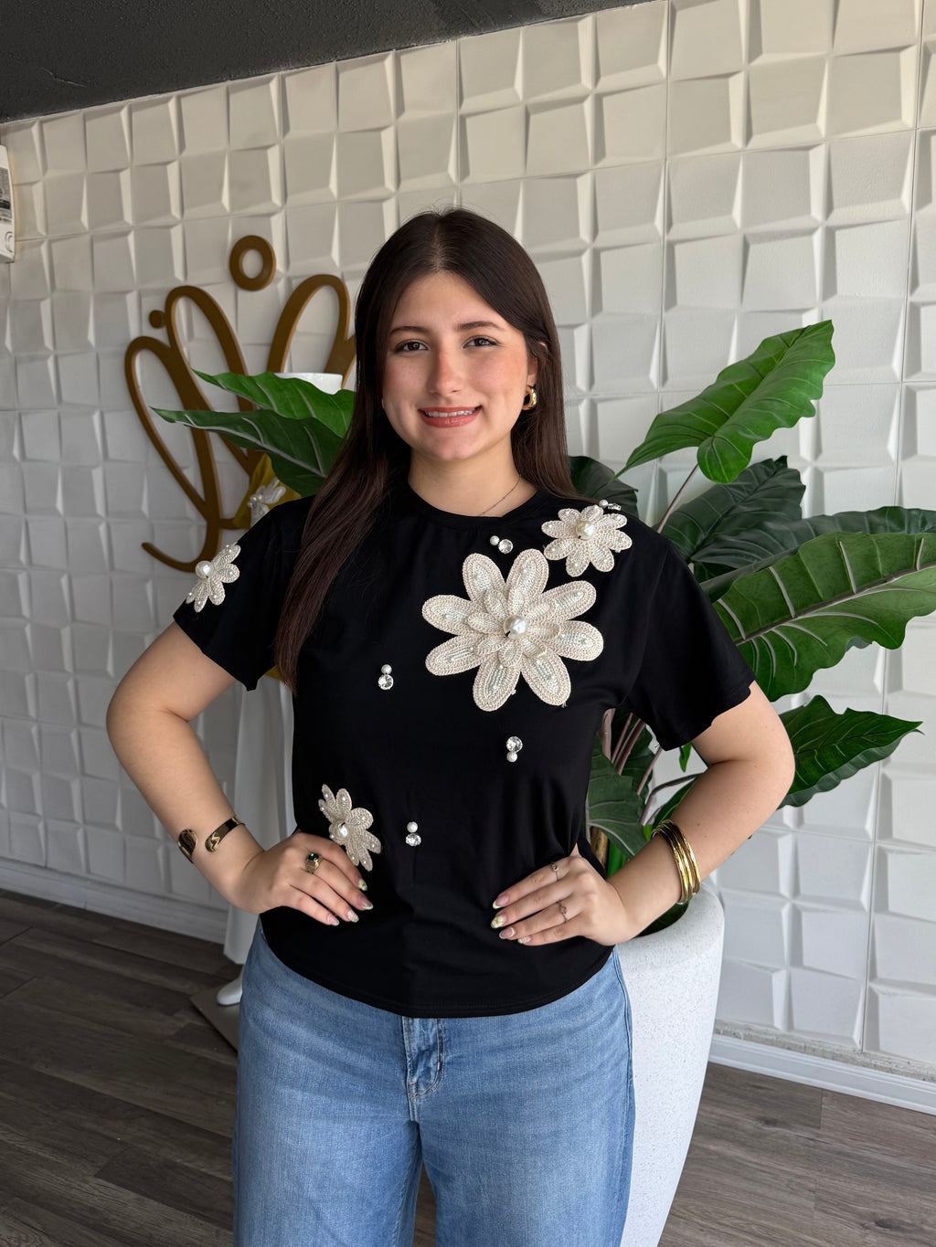 Fashion Flower Top