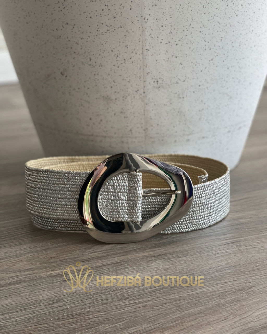 Silver Buckle Belt