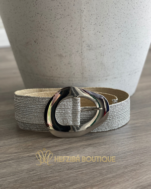 Silver Buckle Belt