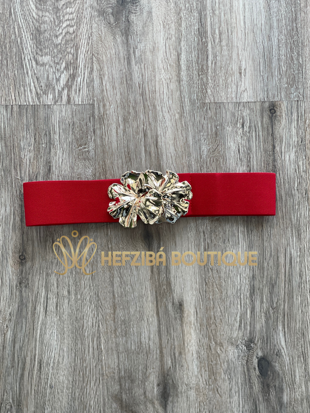 Red Fashion Belt