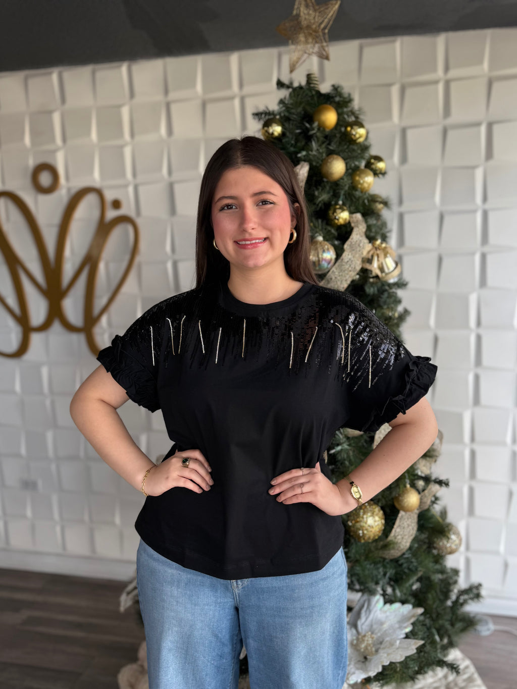 Fashion Rhinestone Top